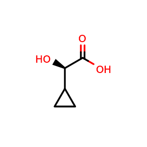 (2R)-2-cyclopropyl-2-hydroxyacetic acid