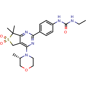 Chemical structure of CZ415 , CAS 1429639-50-8, AChemBlock V153137