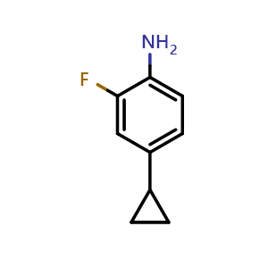 4-Cyclopropyl-2-fluoroaniline