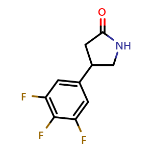 4-(3,4,5-trifluorophenyl)pyrrolidin-2-one