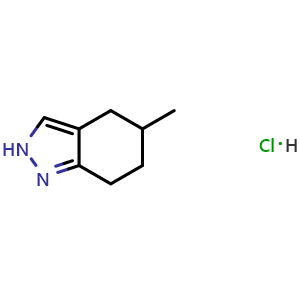 5-Methyl-4,5,6,7-tetrahydro-2H-indazole, hydrochloride