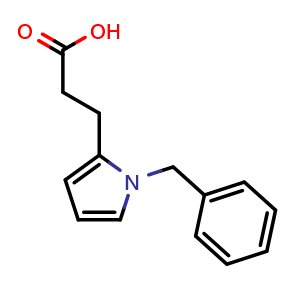 3-(1-benzyl-1H-pyrrol-2-yl)propanoic acid