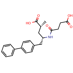 Chemical structure of Sacubitrilat , CAS 149709-44-4, AChemBlock V153236