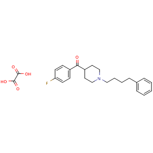 Chemical structure of 4F 4PP oxalate , CAS 144734-36-1, AChemBlock V153259