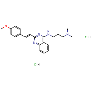 Chemical structure of CP-31398 dihydrochloride , CAS 1217195-61-3, AChemBlock V153272