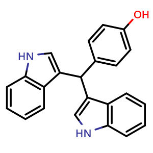 Chemical structure of DIM-C-pPhOH , CAS 151358-47-3, AChemBlock V153275