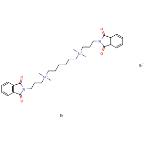 Chemical structure of W-84 dibromide , CAS 21093-51-6, AChemBlock V153277