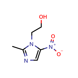 Chemical structure of Metronidazole Impurity 11 , CAS 1016-40-6, AChemBlock V153292