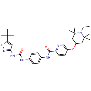 Chemical structure of AC710 , CAS 1351522-04-7, AChemBlock V153299