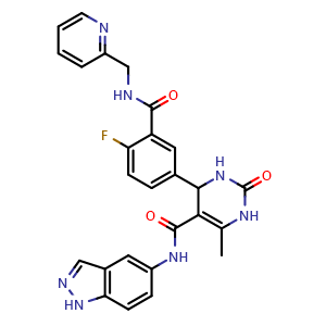 Chemical structure of CCG215022 , CAS 1813527-81-9, AChemBlock V153315