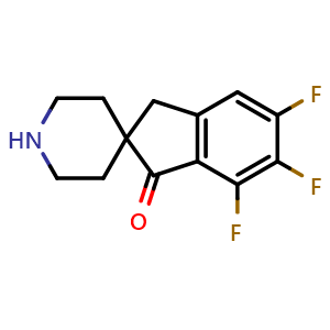 5,6,7-Trifluorospiro[indene-2,4'-piperidin]-1(3H)-one