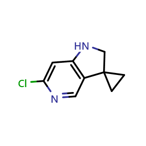 6-chlorospiro[1,2-dihydropyrrolo[3,2-c]pyridine-3,1'-cyclopropane]