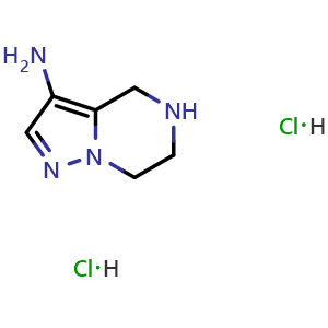 4,5,6,7-tetrahydropyrazolo[1,5-a]pyrazin-3-amine dihydrochloride