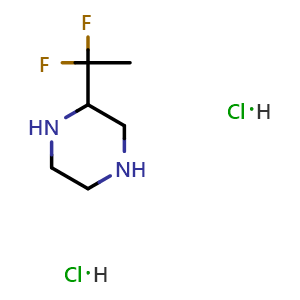 2-(1,1-difluoroethyl)piperazine dihydrochloride