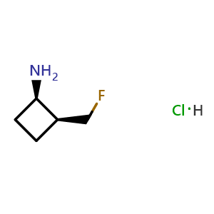(1R,2S)-2-(fluoromethyl)cyclobutanamine hydrochloride