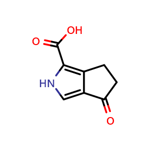 6-oxo-4,5-dihydro-2H-cyclopenta[c]pyrrole-3-carboxylic acid