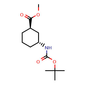 methyl (1R,3R)-3-(tert-butoxycarbonylamino)cyclohexanecarboxylate