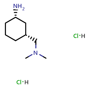 (1S,3R)-3-[(dimethylamino)methyl]cyclohexanamine dihydrochloride