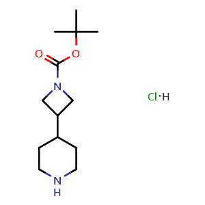 tert-butyl 3-(4-piperidyl)azetidine-1-carboxylate hydrochloride
