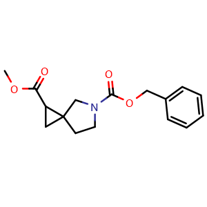 O5-benzyl O2-methyl 5-azaspiro[2.4]heptane-2,5-dicarboxylate