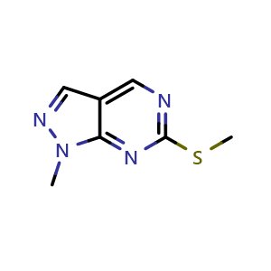 1-methyl-6-methylsulfanyl-pyrazolo[3,4-d]pyrimidine