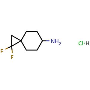 2,2-difluorospiro[2.5]octan-6-amine hydrochloride
