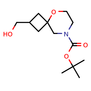 tert-butyl 2-(hydroxymethyl)-5-oxa-8-azaspiro[3.5]nonane-8-carboxylate