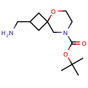 tert-butyl 2-(aminomethyl)-5-oxa-8-azaspiro[3.5]nonane-8-carboxylate