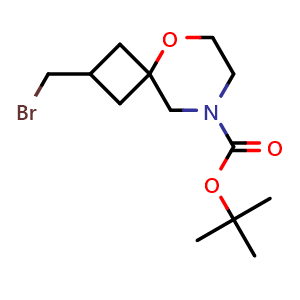 tert-butyl 2-(bromomethyl)-5-oxa-8-azaspiro[3.5]nonane-8-carboxylate