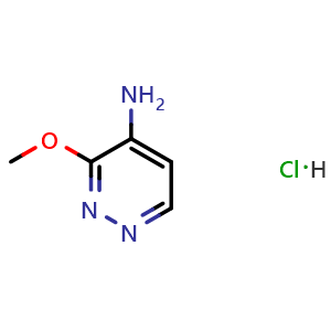 3-methoxypyridazin-4-amine hydrochloride