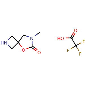 7-methyl-5-oxa-2,7-diazaspiro[3.4]octan-6-one 2,2,2-trifluoroacetic acid
