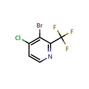 3-bromo-4-chloro-2-(trifluoromethyl)pyridine