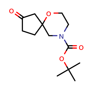 tert-butyl 3-oxo-6-oxa-9-azaspiro[4.5]decane-9-carboxylate