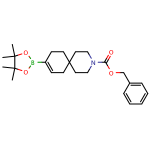 benzyl 9-(4,4,5,5-tetramethyl-1,3,2-dioxaborolan-2-yl)-3-azaspiro[5.5]undec-9-ene-3-carboxylate