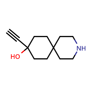 9-ethynyl-3-azaspiro[5.5]undecan-9-ol