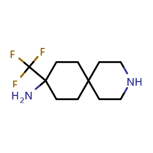 9-(trifluoromethyl)-3-azaspiro[5.5]undecan-9-amine