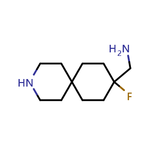 (9-fluoro-3-azaspiro[5.5]undecan-9-yl)methanamine