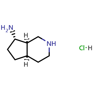 (4aR,7S,7aR)-2,3,4,4a,5,6,7,7a-octahydro-1H-cyclopenta[c]pyridin-7-amine hydrochloride