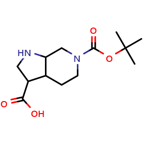 6-tert-butoxycarbonyl-1,2,3,3a,4,5,7,7a-octahydropyrrolo[2,3-c]pyridine-3-carboxylic acid