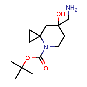 tert-butyl 7-(aminomethyl)-7-hydroxy-4-azaspiro[2.5]octane-4-carboxylate