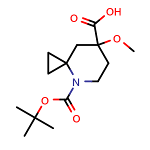 4-tert-butoxycarbonyl-7-methoxy-4-azaspiro[2.5]octane-7-carboxylic acid