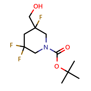 tert-butyl 3,3,5-trifluoro-5-(hydroxymethyl)piperidine-1-carboxylate