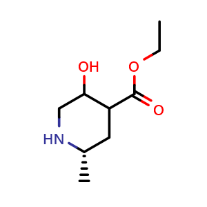 ethyl (2S)-5-hydroxy-2-methyl-piperidine-4-carboxylate