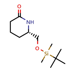 (6S)-6-[[tert-butyl(dimethyl)silyl]oxymethyl]piperidin-2-one