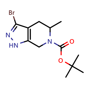 tert-butyl 3-bromo-5-methyl-1,4,5,7-tetrahydropyrazolo[3,4-c]pyridine-6-carboxylate