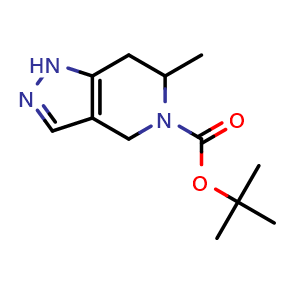 tert-butyl 6-methyl-1,4,6,7-tetrahydropyrazolo[4,3-c]pyridine-5-carboxylate
