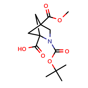 2-tert-butoxycarbonyl-4-methoxycarbonyl-2-azabicyclo[2.1.1]hexane-1-carboxylic acid