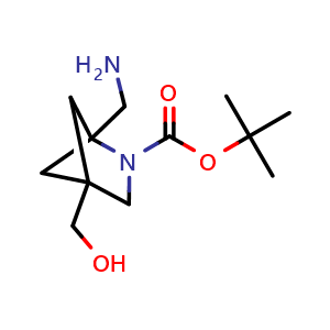 tert-butyl 1-(aminomethyl)-4-(hydroxymethyl)-2-azabicyclo[2.1.1]hexane-2-carboxylate