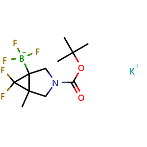 potassium (3-tert-butoxycarbonyl-6,6-difluoro-5-methyl-3-azabicyclo[3.1.0]hexan-1-yl)-trifluoro-boranuide