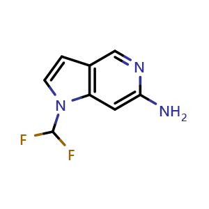 1-(difluoromethyl)pyrrolo[3,2-c]pyridin-6-amine